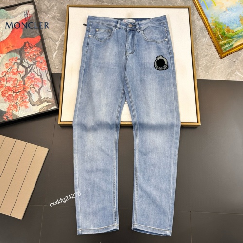 Replica Moncler Jeans For Men #1222490 $48.00 USD for Wholesale