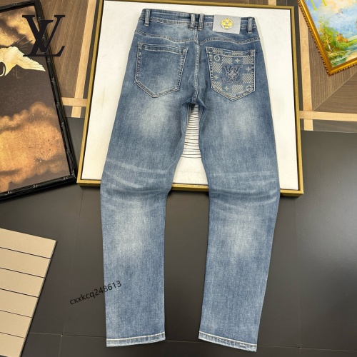 Replica Louis Vuitton LV Jeans For Men #1222492 $48.00 USD for Wholesale