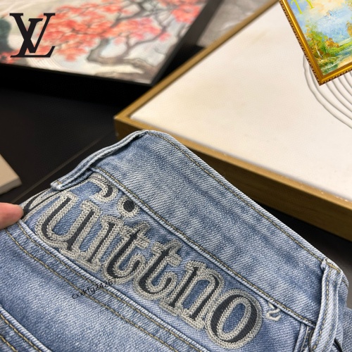 Replica Louis Vuitton LV Jeans For Men #1222495 $48.00 USD for Wholesale