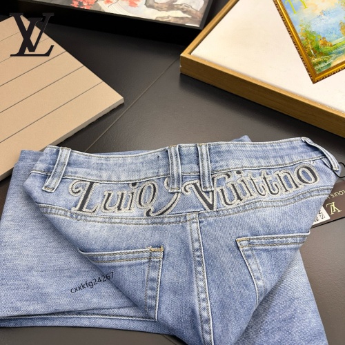 Replica Louis Vuitton LV Jeans For Men #1222495 $48.00 USD for Wholesale