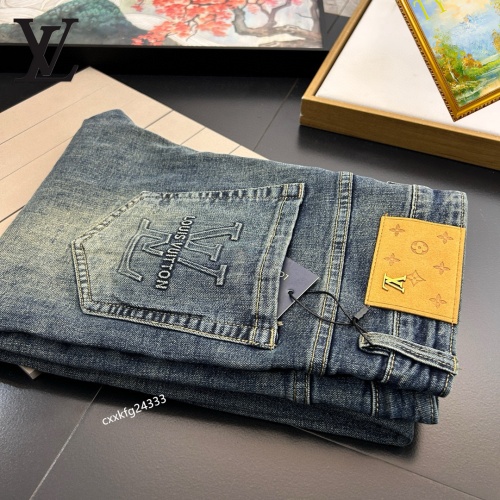 Replica Louis Vuitton LV Jeans For Men #1222498 $48.00 USD for Wholesale