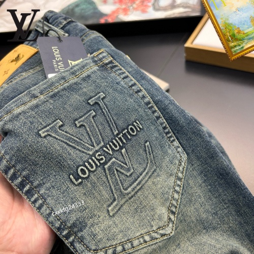 Replica Louis Vuitton LV Jeans For Men #1222498 $48.00 USD for Wholesale