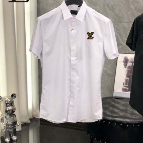 Louis Vuitton LV Shirts Short Sleeved For Men #1222501 $38.00 USD, Wholesale Replica Louis Vuitton LV Shirts