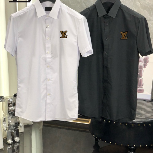 Replica Louis Vuitton LV Shirts Short Sleeved For Men #1222501 $38.00 USD for Wholesale