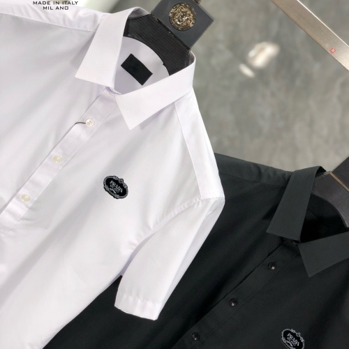 Replica Prada Shirts Short Sleeved For Men #1222507 $38.00 USD for Wholesale