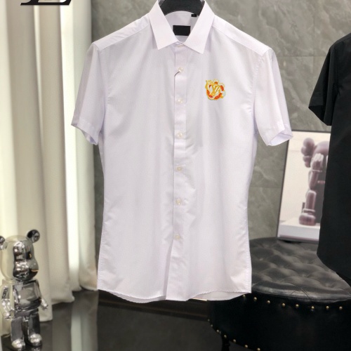 Louis Vuitton LV Shirts Short Sleeved For Men #1222513 $38.00 USD, Wholesale Replica Louis Vuitton LV Shirts