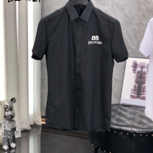 Balenciaga Shirts Short Sleeved For Men #1222524 $38.00 USD, Wholesale Replica Balenciaga Shirts