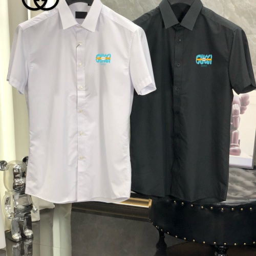 Replica Gucci Shirts Short Sleeved For Men #1222527 $38.00 USD for Wholesale