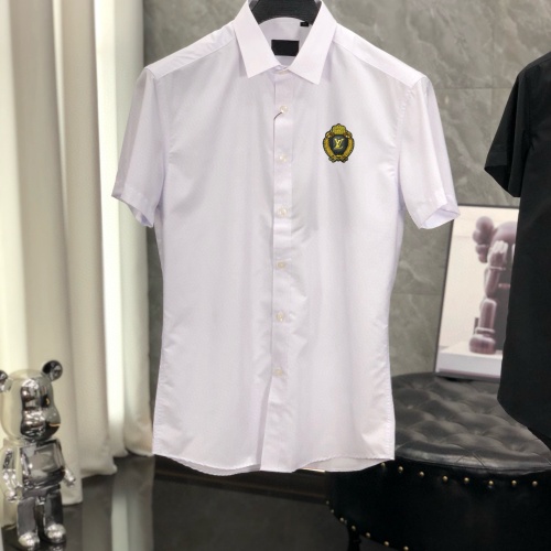 Louis Vuitton LV Shirts Short Sleeved For Men #1222536 $38.00 USD, Wholesale Replica Louis Vuitton LV Shirts