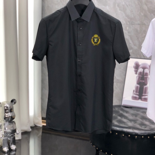 Louis Vuitton LV Shirts Short Sleeved For Men #1222537 $38.00 USD, Wholesale Replica Louis Vuitton LV Shirts