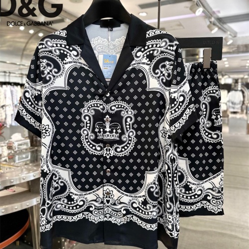 Dolce &amp; Gabbana D&amp;G Tracksuits Short Sleeved For Men #1222545 $72.00 USD, Wholesale Replica Dolce &amp; Gabbana D&amp;G Tracksuits