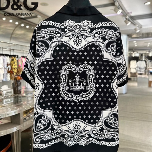 Replica Dolce & Gabbana D&G Tracksuits Short Sleeved For Men #1222545 $72.00 USD for Wholesale