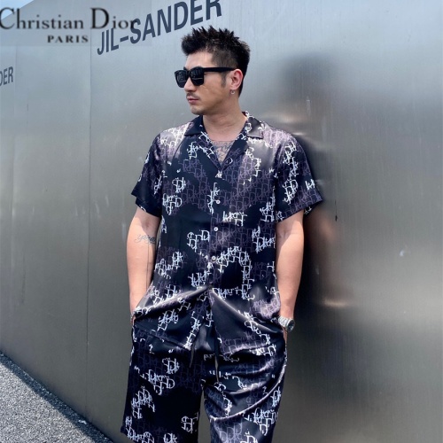 Replica Christian Dior Tracksuits Short Sleeved For Men #1222551 $72.00 USD for Wholesale