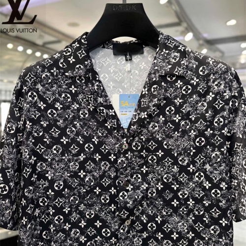 Replica Louis Vuitton LV Tracksuits Short Sleeved For Men #1222552 $72.00 USD for Wholesale