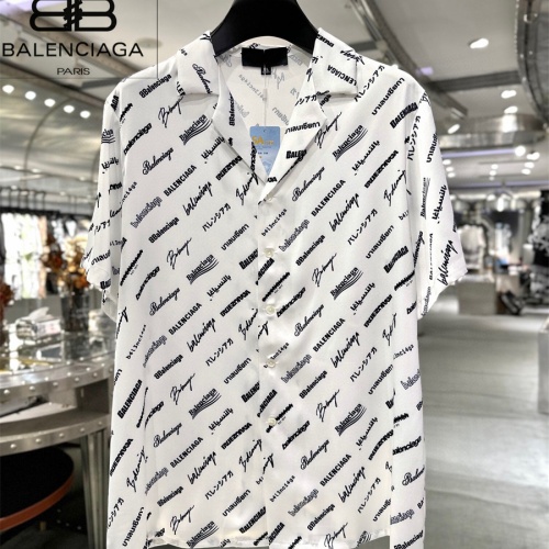 Replica Balenciaga Fashion Tracksuits Short Sleeved For Men #1222557 $72.00 USD for Wholesale