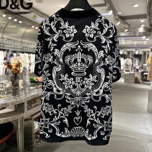 Replica Dolce & Gabbana D&G Tracksuits Short Sleeved For Men #1222576 $72.00 USD for Wholesale