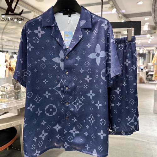 Louis Vuitton LV Tracksuits Short Sleeved For Men #1222578 $72.00 USD, Wholesale Replica Louis Vuitton LV Tracksuits