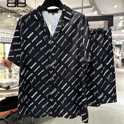 Balenciaga Fashion Tracksuits Short Sleeved For Men #1222579 $72.00 USD, Wholesale Replica Balenciaga Fashion Tracksuits