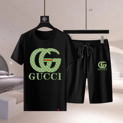 Gucci Tracksuits Short Sleeved For Men #1222609 $68.00 USD, Wholesale Replica Gucci Tracksuits