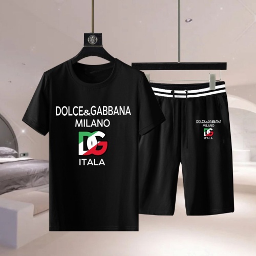 Dolce &amp; Gabbana D&amp;G Tracksuits Short Sleeved For Men #1222618 $68.00 USD, Wholesale Replica Dolce &amp; Gabbana D&amp;G Tracksuits