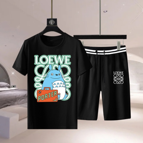 LOEWE Tracksuits Short Sleeved For Men #1222631 $68.00 USD, Wholesale Replica LOEWE Tracksuits