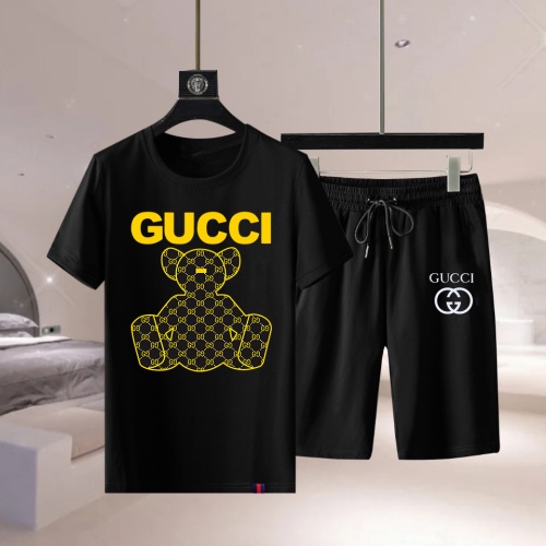 Gucci Tracksuits Short Sleeved For Men #1222637 $68.00 USD, Wholesale Replica Gucci Tracksuits