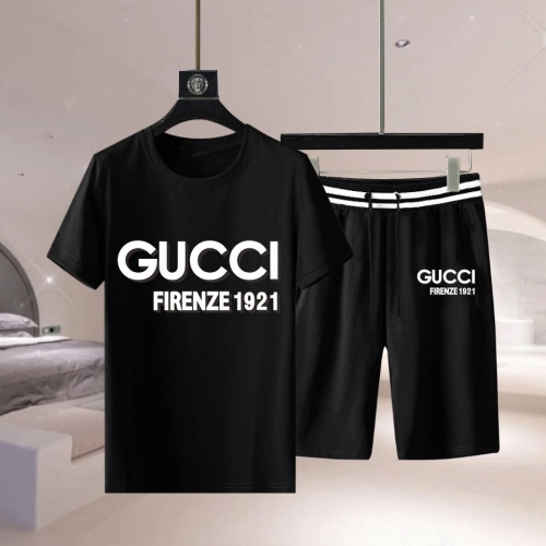 Gucci Tracksuits Short Sleeved For Men #1222638 $68.00 USD, Wholesale Replica Gucci Tracksuits