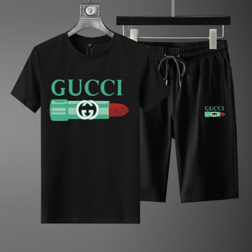 Gucci Tracksuits Short Sleeved For Men #1222873 $52.00 USD, Wholesale Replica Gucci Tracksuits