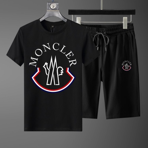 Moncler Tracksuits Short Sleeved For Men #1222884 $52.00 USD, Wholesale Replica Moncler Tracksuits