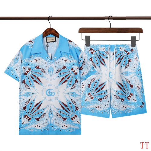 Gucci Tracksuits Short Sleeved For Men #1223013 $52.00 USD, Wholesale Replica Gucci Tracksuits