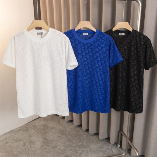 Replica Christian Dior T-Shirts Short Sleeved For Men #1223070 $34.00 USD for Wholesale