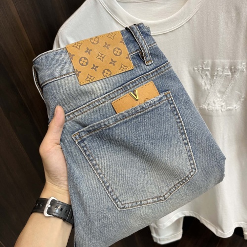 Louis Vuitton LV Jeans For Men #1223149 $88.00 USD, Wholesale Replica Louis Vuitton LV Jeans