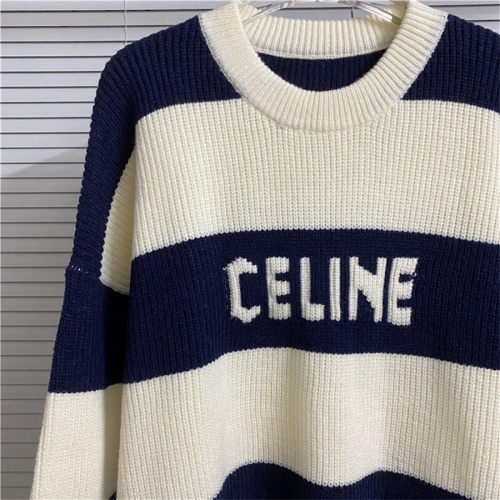 Replica Celine Sweaters Long Sleeved For Unisex #1223170 $56.00 USD for Wholesale