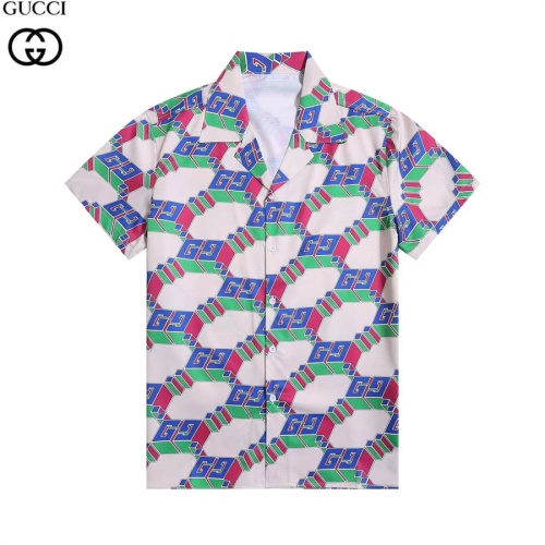 Gucci Shirts Short Sleeved For Men #1223194 $36.00 USD, Wholesale Replica Gucci Shirts