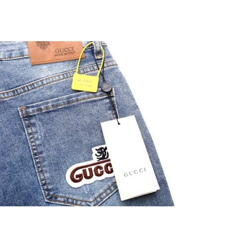 Replica Gucci Jeans For Unisex #1223302 $64.00 USD for Wholesale