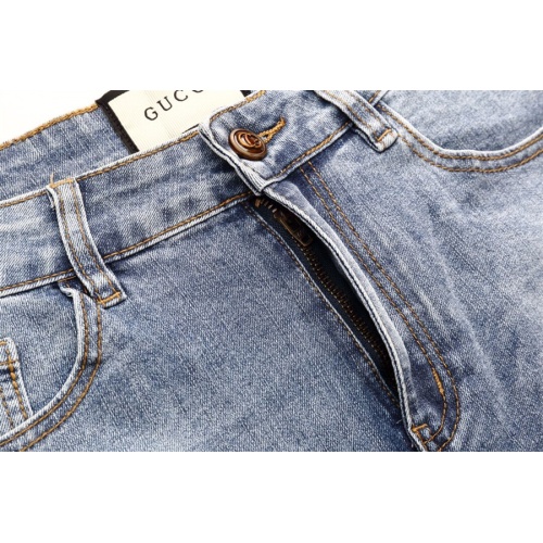 Replica Gucci Jeans For Unisex #1223302 $64.00 USD for Wholesale