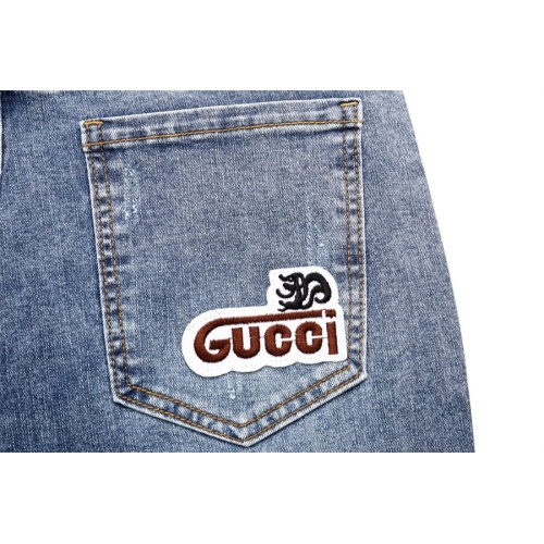 Replica Gucci Jeans For Unisex #1223302 $64.00 USD for Wholesale