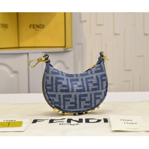 Replica Fendi AAA Quality Messenger Bags For Women #1223306 $100.00 USD for Wholesale