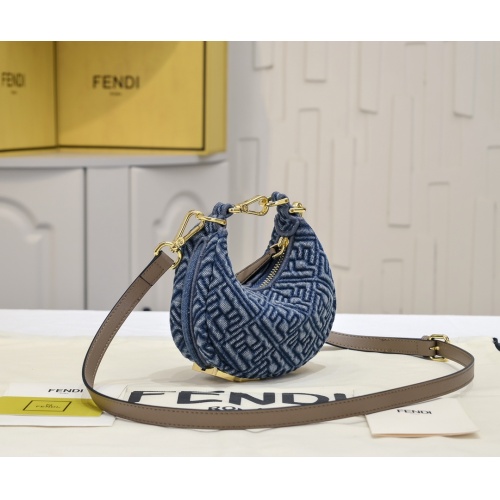 Replica Fendi AAA Quality Messenger Bags For Women #1223307 $100.00 USD for Wholesale