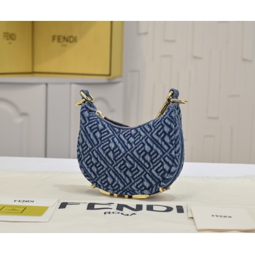 Replica Fendi AAA Quality Messenger Bags For Women #1223307 $100.00 USD for Wholesale