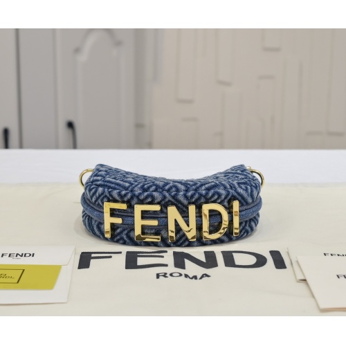 Replica Fendi AAA Quality Messenger Bags For Women #1223307 $100.00 USD for Wholesale