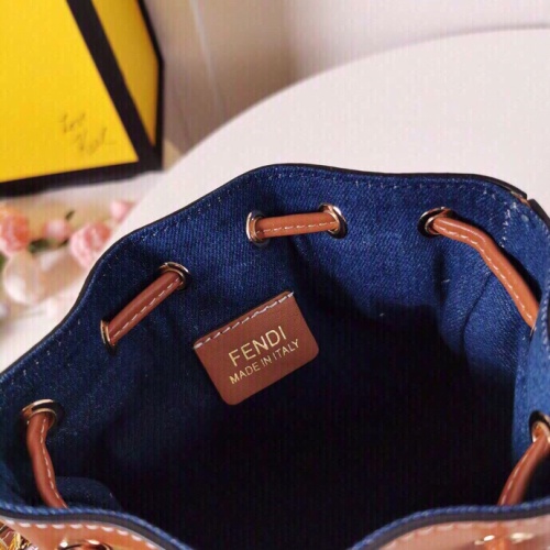 Replica Fendi AAA Quality Messenger Bags For Women #1223322 $88.00 USD for Wholesale