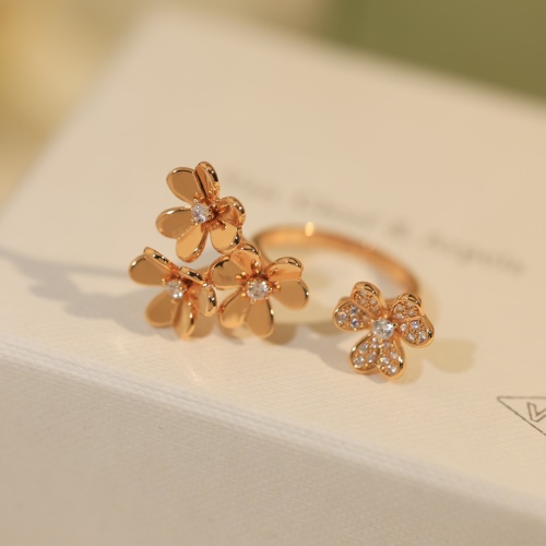 Van Cleef &amp; Arpels Rings For Women #1223324 $32.00 USD, Wholesale Replica Van Cleef &amp; Arpels Rings