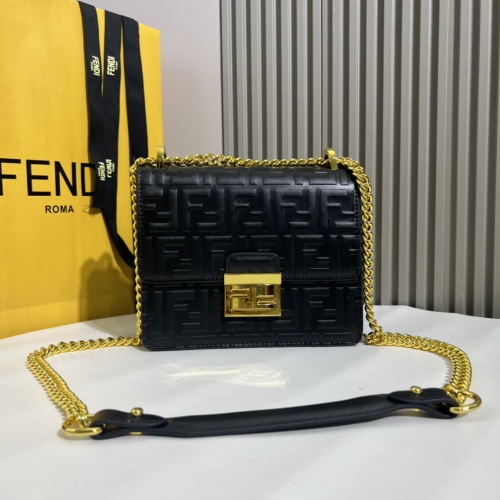 Fendi AAA Quality Messenger Bags For Women #1223337 $96.00 USD, Wholesale Replica Fendi AAA Messenger Bags