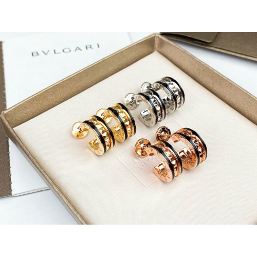 Replica Bvlgari Earrings For Women #1223354 $34.00 USD for Wholesale