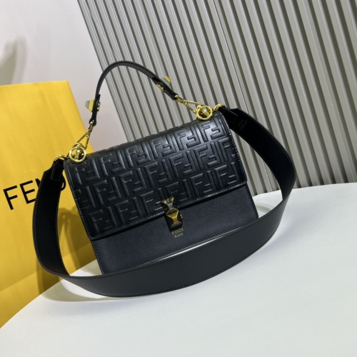 Fendi AAA Quality Messenger Bags For Women #1223368 $100.00 USD, Wholesale Replica Fendi AAA Messenger Bags