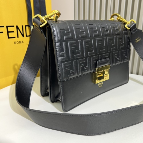 Replica Fendi AAA Quality Messenger Bags For Women #1223371 $100.00 USD for Wholesale