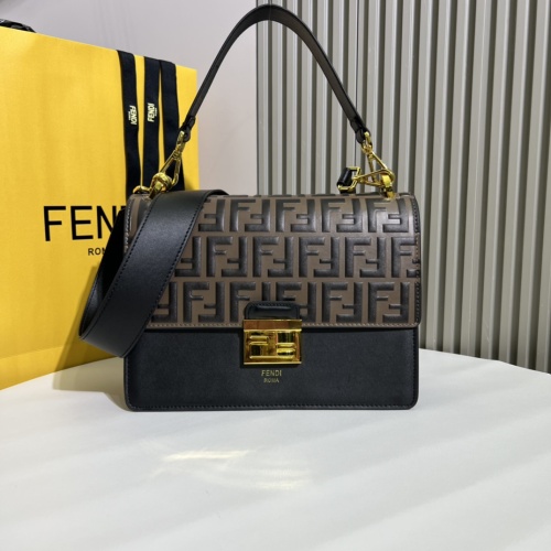 Fendi AAA Quality Messenger Bags For Women #1223372 $100.00 USD, Wholesale Replica Fendi AAA Messenger Bags