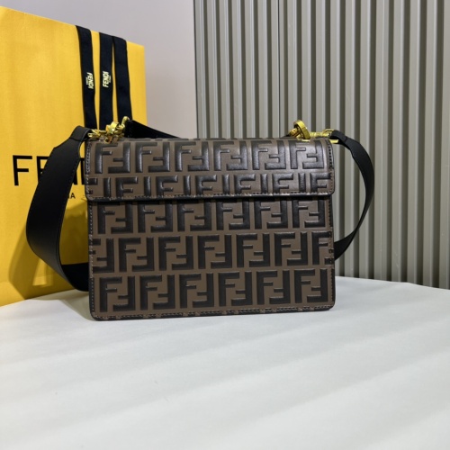 Replica Fendi AAA Quality Messenger Bags For Women #1223373 $100.00 USD for Wholesale