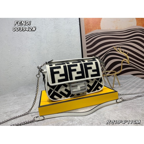 Replica Fendi AAA Quality Messenger Bags For Women #1223381 $105.00 USD for Wholesale